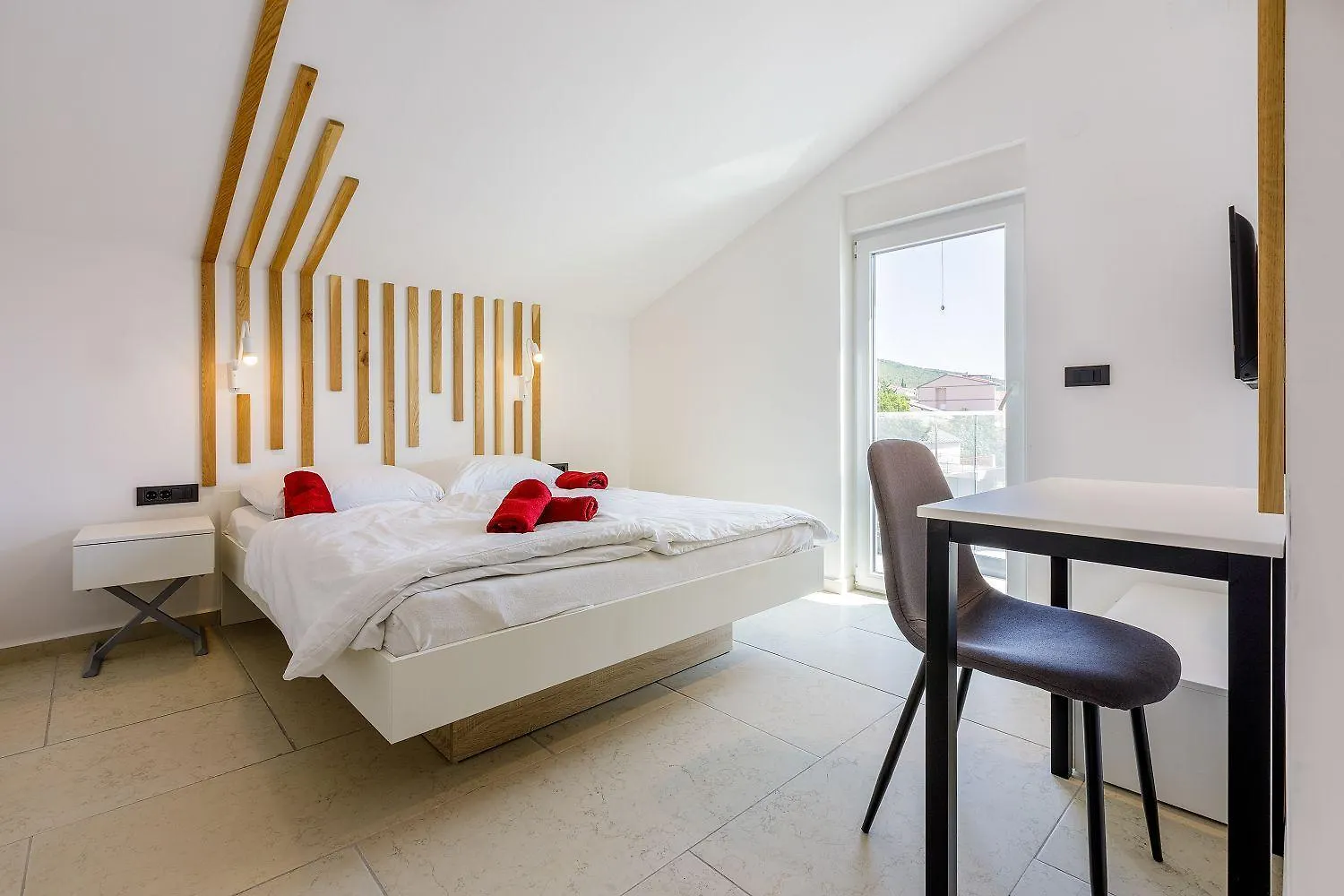 Exquisites Apartment Mit Meerblick, Sauna, Gym, Pool, Klimatisierten Schlafzimmern - Nur 500 Meter Zum Strand Crikvenica