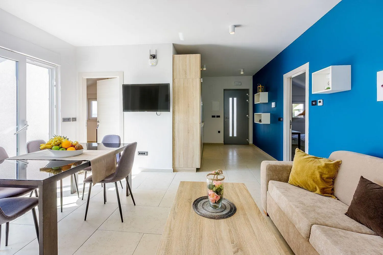 Exquisites Apartment Mit Meerblick, Sauna, Gym, Pool, Klimatisierten Schlafzimmern - Nur 500 Meter Zum Strand Crikvenica Croatia